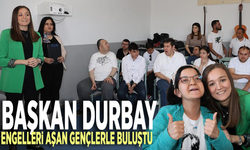 Başkan Durbay engelleri aşan gençlerle buluştu