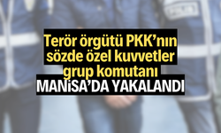 Terör örgütü PKK’nın sözde özel kuvvetler grup komutanı Manisa’da yakalandı