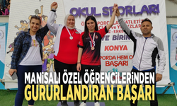 Manisalı özel öğrencilerinden gururlandıran başarı