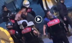 İzmir'de kavgaya müdahale eden polislere saldırı! O anlar kamerada