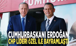 Cumhurbaşkanı Erdoğan CHP Genel Başkanı Özel ile bayramlaştı