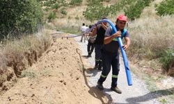 Poyraz Mahallesine yeni içme suyu hattı