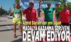 Ahmet Bayram'dan yeni başarı... Madalya kazanma serüveni devam ediyor