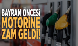 Bayram öncesi motorine zam geldi!