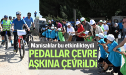 Pedaller çevre aşkına çevrildi