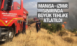 Manisa İtfaiyesi büyük bir yangını daha önledi