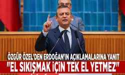 Özgür Özel'den Erdoğan'ın açıklamalarına yanıt: " El sıkışmak için tek el yetmez"