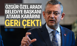 Özgür Özel aradı, belediye başkanı atama kararını geri çekti