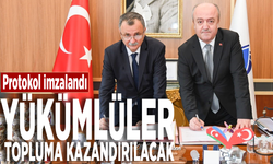 Protokol imzalandı... Yükümlüler topluma kazandırılacak