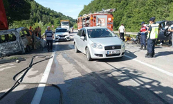 Sinop'ta feci kaza! 2'si doktor 4 ölü, 2 yaralı