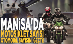 Manisa'da motosiklet sayısı otomobil sayısını geçti!