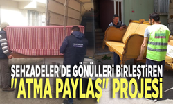 Şehzadeler'de gönülleri birleştiren "Atma Paylaş" Projesi