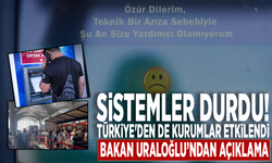 Sistemler durdu! Türkiye'den de kurumlar etkilendi: Bakan Uraloğlu’ndan açıklama