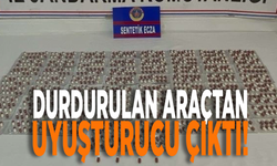 İlçe durdurulan araçtan uyuşturucu çıktı!