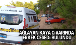 Ağlayan Kaya civarında erkek cesedi bulundu