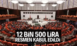 En düşük emekli aylığının 12 bin 500 lira olmasını öngören teklif kabul edildi