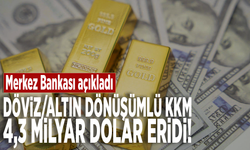 Merkez Bankası açıkladı... Döviz/altın dönüşümlü KKM 4,3 milyar dolar eridi