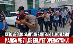 KKTC ve Gürcistan’dan sahtesini alıyorlardı: Manisa ve 7 ilde ehliyet operasyonu!