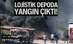 Depoda çıkan yangın yürekleri ağza getirdi