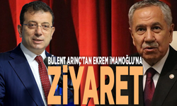 Bülent Arınç'tan Ekrem İmamoğlu'na ziyaret