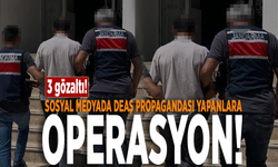 Sosyal medyada DEAŞ propagandası yapanlara operasyon: 3 gözaltı!