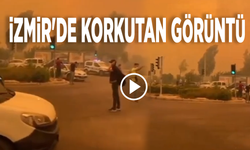 İzmir'de korkutan görüntü