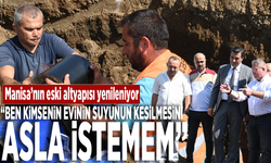 Başkan Zeyrek: “Ben kimsenin evinin suyunun kesilmesini asla istemem”