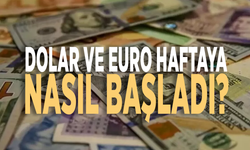 Haftanın ilk işlem gününde dolar ve euro’da son durum