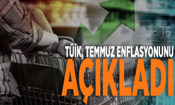 TÜİK, temmuz enflasyonunu açıkladı