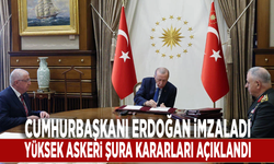 Cumhurbaşkanı Erdoğan imzaladı... Yüksek Askeri Şura kararları açıklandı