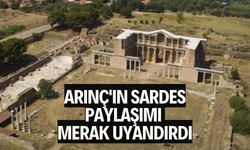 Arınç'ın Sardes paylaşımı merak uyandırdı