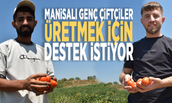 Manisalı genç çiftçiler üretmek için destek istiyor