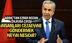 Arınç’tan ezber bozan Dilruba açıklaması