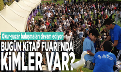 Okur-yazar buluşmaları devam ediyor: Bugün Kitap Fuarı’nda kimler var?