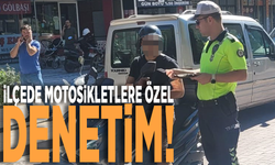 İlçede motosikletlere özel denetim!