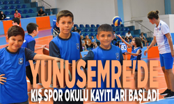 Yunusemre'de kış spor okulu kayıtları başladı