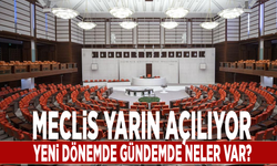 Meclis yarın açılıyor: Yeni dönemde gündemde neler var?