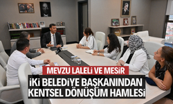 İki belediye başkanından kentsel dönüşüm hamlesi