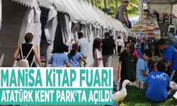 Manisa Kitap Fuarı Atatürk Kent Park'ta açıldı