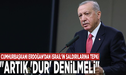 Cumhurbaşkanı Erdoğan'dan İsrail'in saldırılarına tepki: "Artık 'dur' denilmeli"