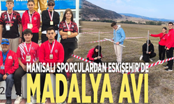 Manisalı sporculardan Eskişehir'de madalya avı