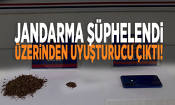 Jandarma şüphelendi, üzerinden uyuşturucu çıktı!