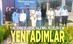 Yunusemre'de kırsal kalkınma projeleri için yeni adımlar