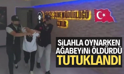 Silahla oynarken kazara ağabeyini öldüren kardeş tutuklandı