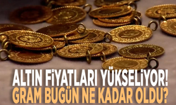 Altın fiyatları yükseliyor! Gram bugün ne kadar?