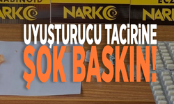 Uyuşturucu tacirine şok baskın!