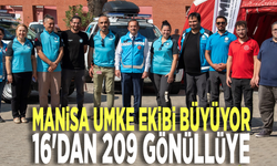 Manisa UMKE ekibi büyüyor: 16'dan 209 gönüllüye