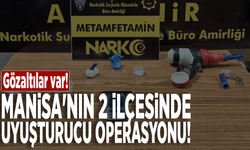 Manisa'nın 2 ilçesinde uyuşturucu operasyonu: 5 gözaltı!