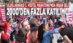 Uluslararası 3. Vestel Maratonu'nda insan seli: 2000’den fazla katılımcı