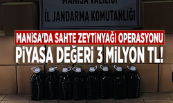 Manisa'da sahte zeytinyağı operasyonu: Piyasa değeri 3 milyon TL!